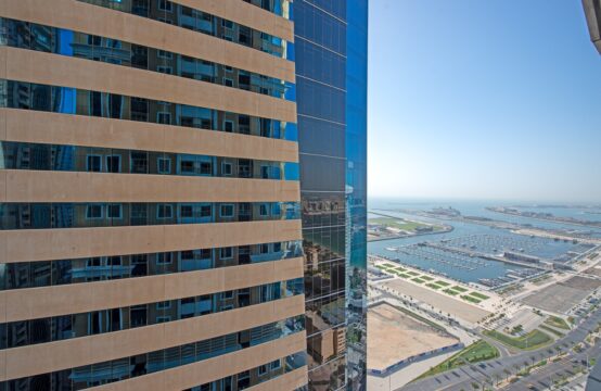 Best Deal! High Floor, Partial Sea View in Dubai Marina
